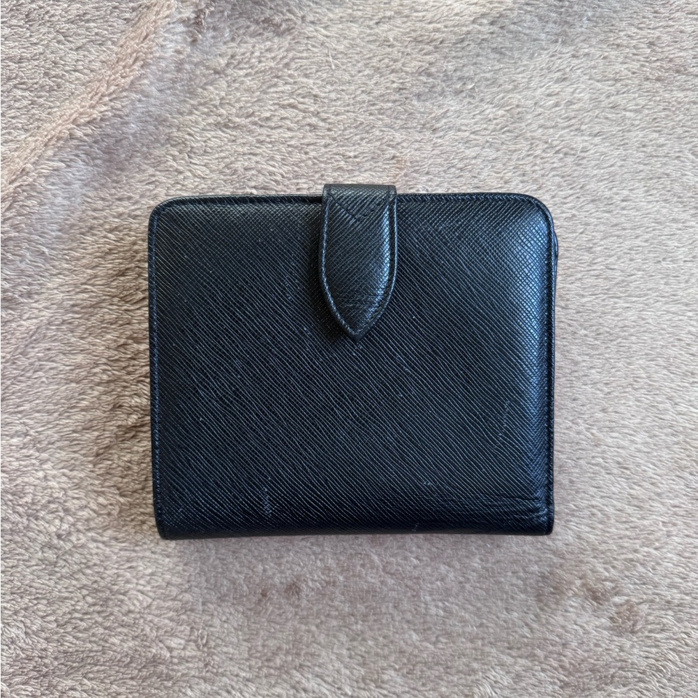 Vintage Coach Gramercy Continental (7099) in Black Leather